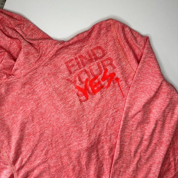 SOULCYCLE |HEATHERED HALF ZIP W/SC FYYes - Picture 3 of 4